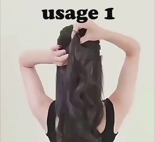 5pcs Hair Braiding Tool Set with Magic Styling Clips, Bun Maker Additions, Twisted Styling Rollers, Hook Centipede Braid Tools, And Hairpin for Updos